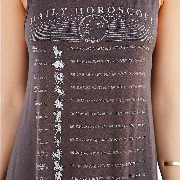 UO PROJECT SOCIAL T HOROSCOPE TANK SIZE SMALL - Picture 1 of 4
